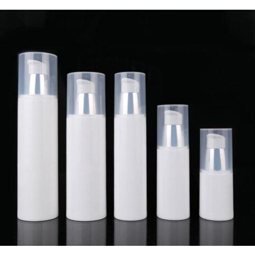 30ml white airless vacuum pump lotion bottle lotion emulsion eye serum essence hyaluronic skin care cosmetic packing