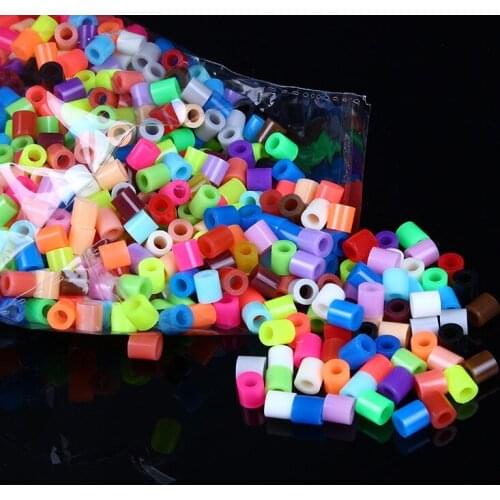 5mm Beads 500 Pcs Pearly Iron Beads for Kids Hama Beads Diy Perler Beadbond Puzzles High Quality Handmade Gift Toy with Patterns