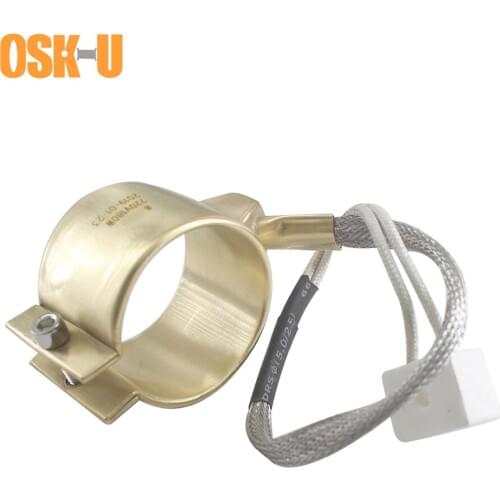 70mm ID Brass Band Heater for Injection Machine 70x30/70x40/70x50mm Height Injected Mould Heating Element Wattage 300W/400W/500W