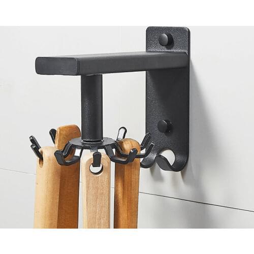 Aluminium For Kitchen Organizer and Storage Kitchen Supplies Organizers Rotatable Rack Accessories Cabinet Organizer Hook