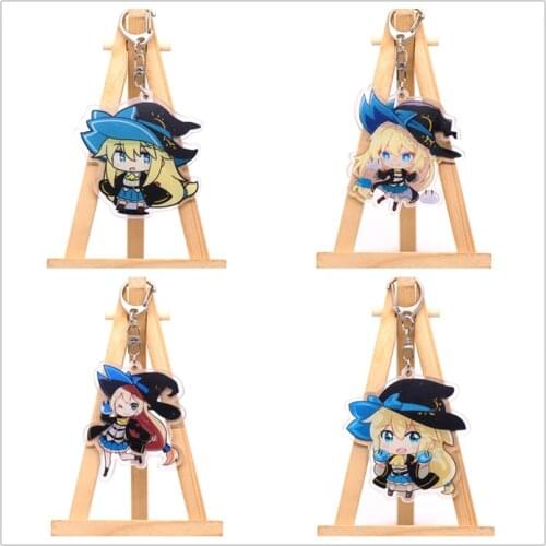 Anime I've Been Killing Slimes for 300 Years and Maxed Out My Leve Keychain Figure Azusa Aizawa Bag Pendant Keyring for Gift