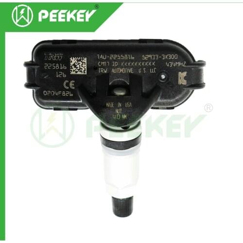 1pcs Tire Pressure sensor TPMS sensor For Hyundai Elantra Kia Cerato Rio 433MHz 52933-3X300 529333X300
