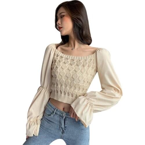 DAXIN Knitted Blouses