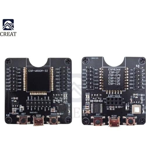 ESP8266 ESP-WROOM-32 ESP32-WROVER Development WIFI Board Test Frame Burning Fixture Tool Downloader for ESP-01S ESP12S ESP07S