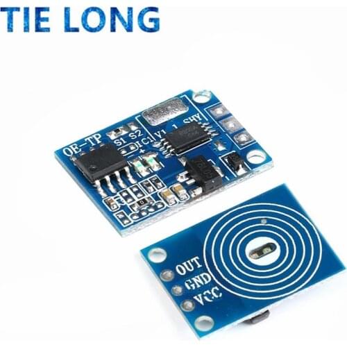 OE-TP capacitive touch button light touch switch module digital touch sensor LED no pole dimming 10A DC 5-12V