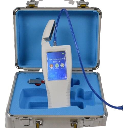 0 to 9999 RLUs 15s detection Bacteria Hygiene Portable System Germ ATP fluorescence Device Tester