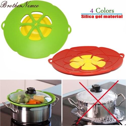 New Kitchen Gadgets Silicone Lid for Cookware Spill Stopper Pan Cover 28cm Diameter Cooking Tools Pot Lids Utensil