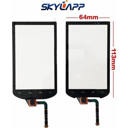 New 113mm*64mm Touchscreen for Zebra for Symbol MC40 MC40NO Capacitive Touch panel Glass Digitizer Repair screen Free shipping