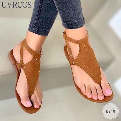 Summer Womens Sandals Fashion Buckle Rivets Women Flip-flops Outdoor Beach Ladies Sandals 2021 New Casual Womens Shoes