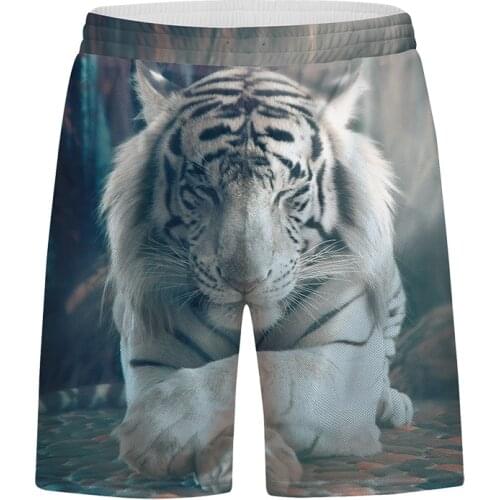 Jogging Jogger Shorts Cody Lundin Compress Running Pants Light And Breathable Pants 3d Print Tiger Wolf Design For Man