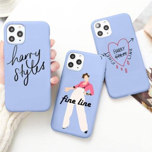 Styles Treat People With Kindness Phone Case for iPhone 12 mini 11 Pro Max X XR XS 8 7 6s Plus Candy purple Silicone cover