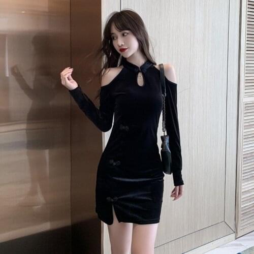 Woman Dress Summer Womens Velvet Dress Autumn Winter Retro Vestido De Mujer