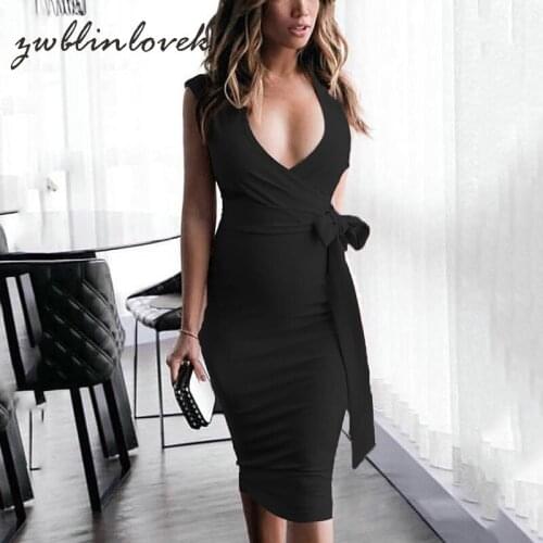 Zwblinlovek Sleeveless Summer Dresses