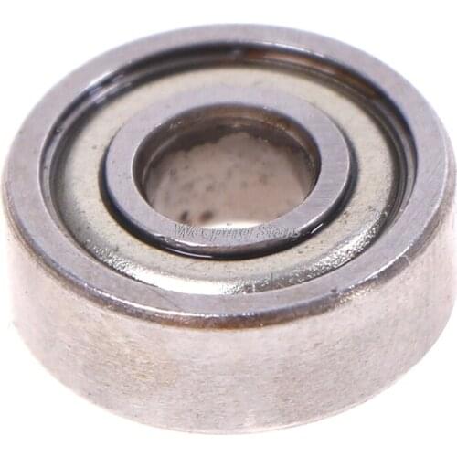 10pcs 5*14*5mm deep groove spherical carbon steel miniature bearings 605ZZ