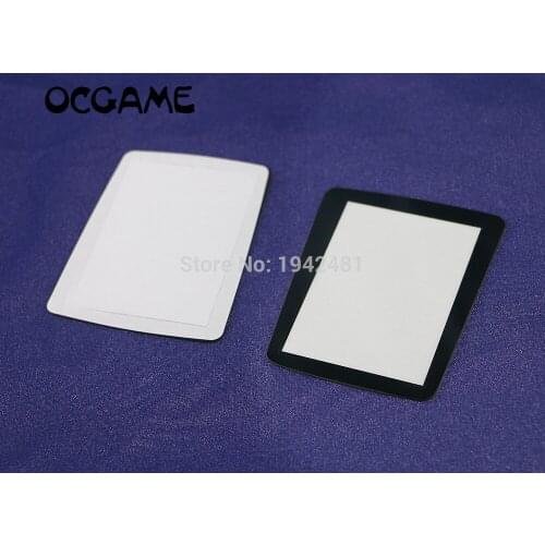 OCGAME High quality Glass Protective Screen Lens for Sega Nomad System Console with Adhensive 10pcs/lot