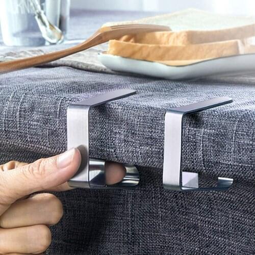 2Pcs Stainless Steel Tablecloth Clamps Wedding Party Table Cover Stable Clips Holder Household Picnic Home Garden Supplies