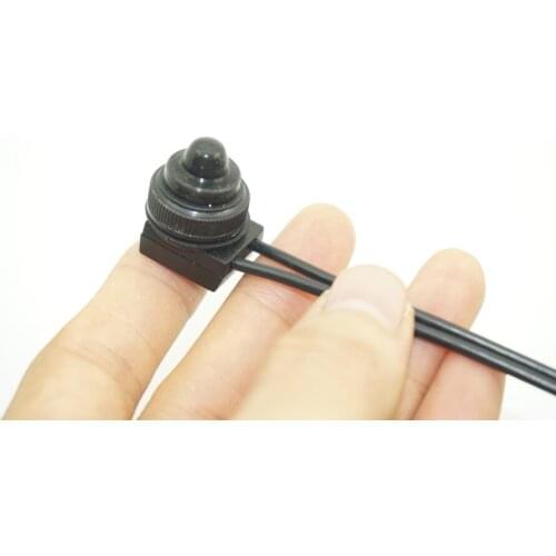 2PCS/Lot Waterproof Button Switch Push ON/OFF For Traffic lights street/warning Led light