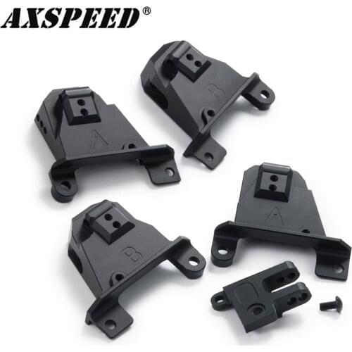 AXSPEED 4PCS RC Car Front Rear Shock Towers Mount for 1/10 RC Crawler TRAXXAS TRX-4 TRX4 Upgrade Parts