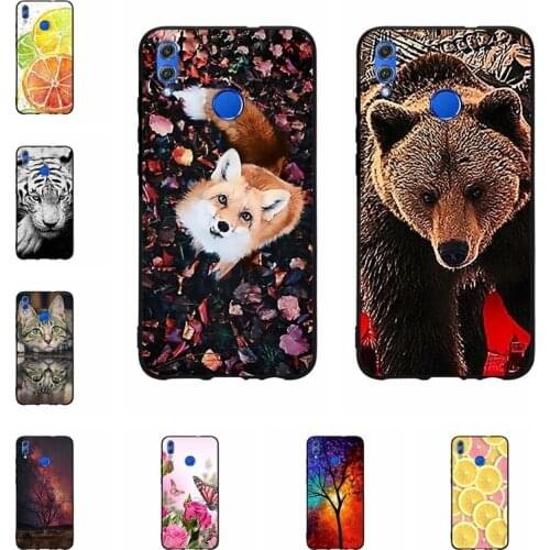 For Huawei Honor 8X Case Cover For Honor8x Case TPU Soft Silicone Back Cover For Protector Huawei Honor 8X 8 X Phone Case Bumper
