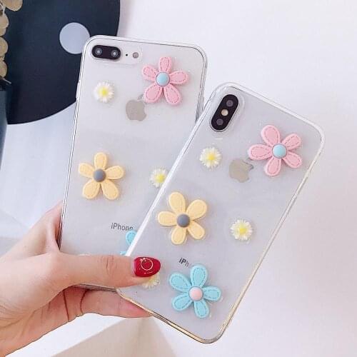 Transparent Flower Phone Case For Huawei Honor 8X 9X 20 Pro 10 View 30 V30 V20 V10 Cover For Honor 9 Lite 9i 10i 20i Play 3