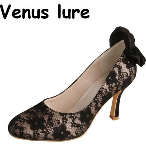 Black Pumps for Women Wedding High Heel Shoes for Women Closed Toe
