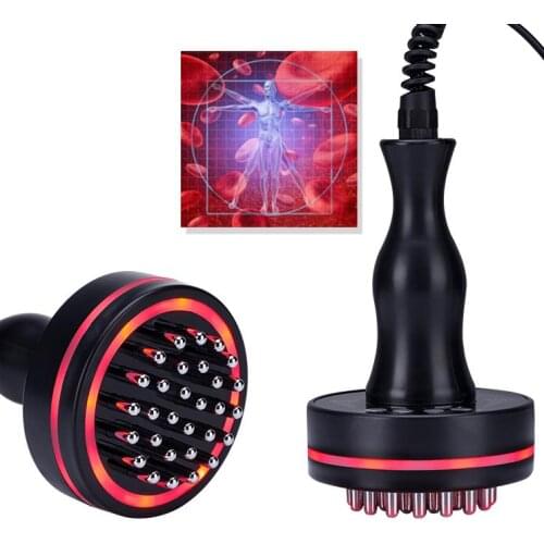 Electric meridian brush five lines health massage brush instrument scrapping detox physical therapy dredge meridian brush SPA