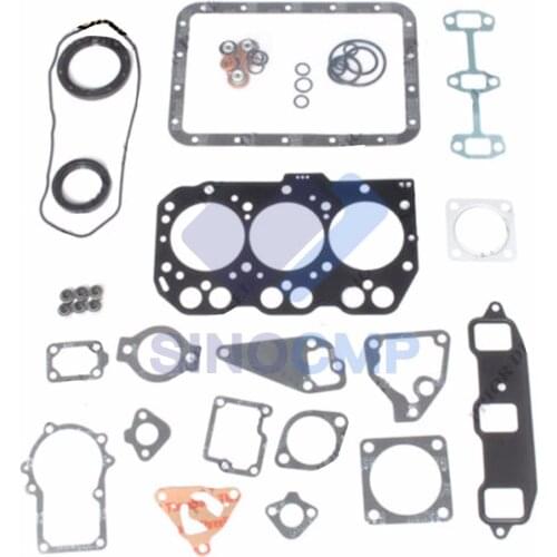 3TNE74 Engine Gasket Kit for Yanmar Gehl John Deere Mini Excavator, Skid Steer Loader and Generator Set