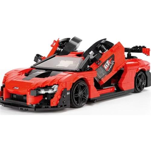 1182 PCS Sports Racing Car Static Model Assembly Bricks Creator Building Blocks Kids Toys Children Gifts