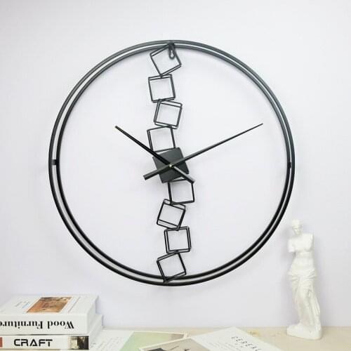 Creative Simple Wall Clock Nordic Art Luxury Large Silent Gold Modern Design Quartz Wall Clock Reloj Mural Home Decor DB60WC