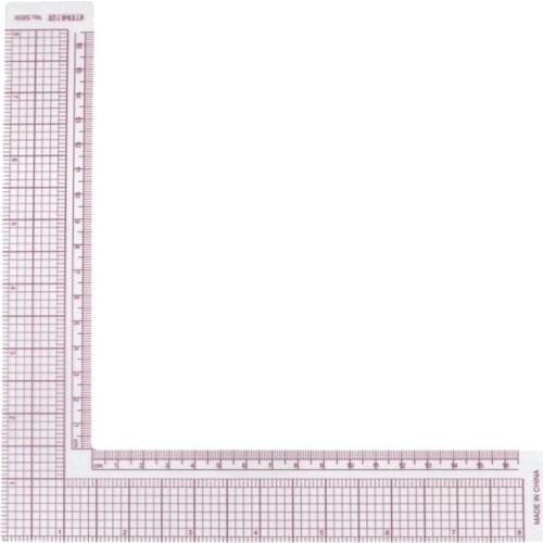 L Shape Garment Cutting Acrylic Quilting Ruler Sewing Accessories Patchwork Tools Tailor Craft Scale Ruler Drawing Supplies