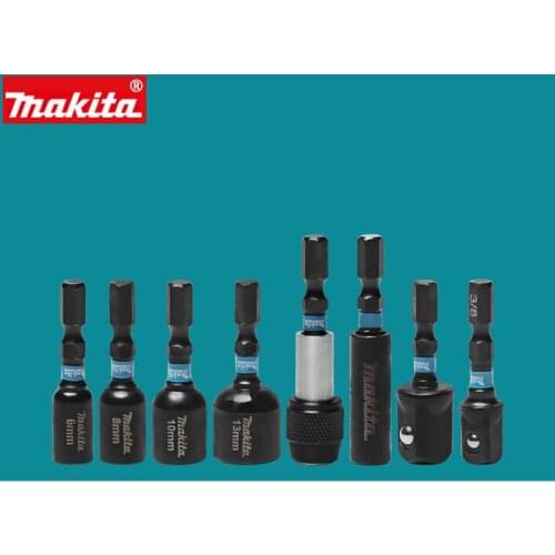 Makita hex handle magnetic sleeve bit external hex strong magnetic impact black adapter