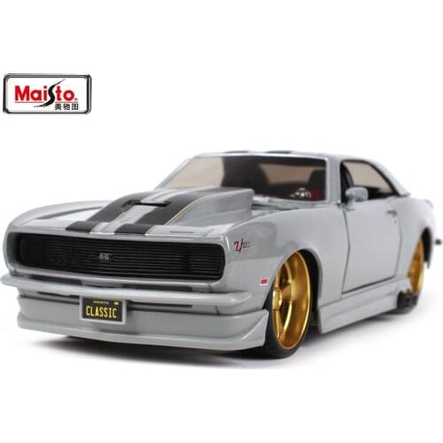 Maisto 1:24 1968 Chvrolet CAMARO Z/28 Z28 Involving Cars Diecast Model Car Toy New In Box Free Shipping NEW ARRIVAL 32508