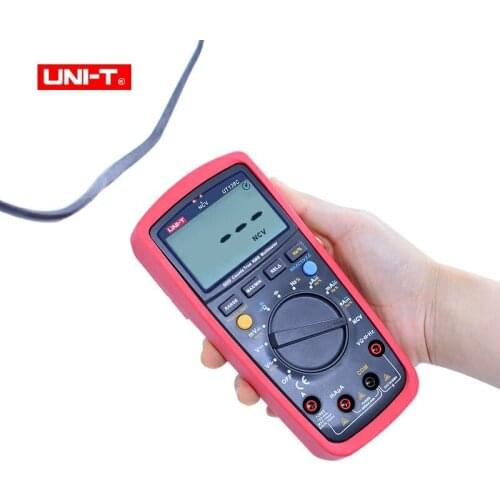 UNI-T UT139C Digital Multimeter True RMS Auto Range Voltmeter Handheld Tester 6000 Count Temperature transistor