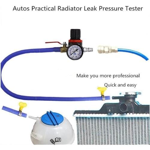 Universal Car Cooling Radiator Pressure Tester Water Tank Detector Checker Tool checker suitable for most cars