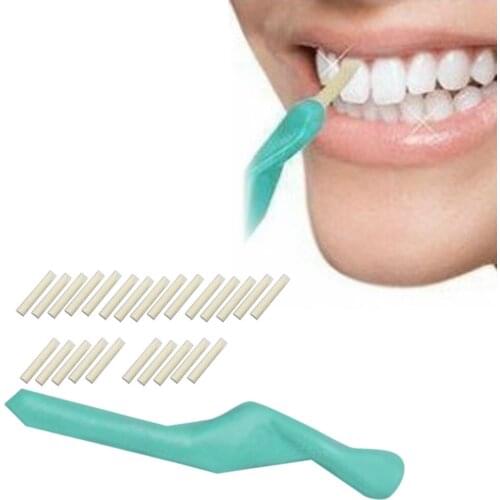 High Quality 25 Pcs Teeth Whitening Mini Whitener Cleaning Bleach Dental Stain Eraser Free Shipping