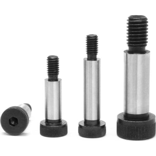 1X 12.9 Grade Steel Allen Plug Screw Mould Contour Convex M5M6M8M10= 6 8 10 12mm Hexagon Socket Head Shoulder Screw Limit Bolt