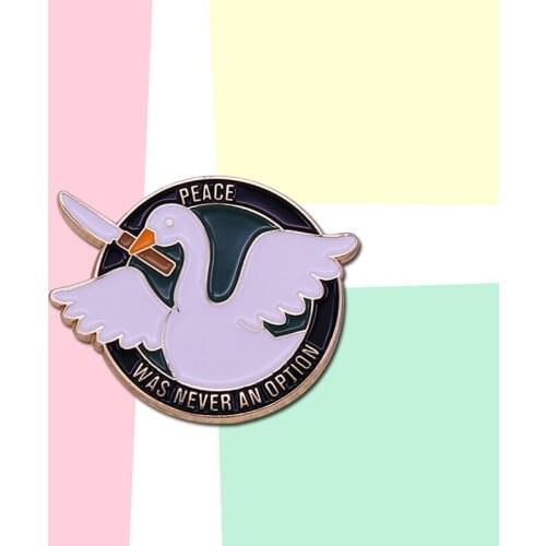 1pc Creative Pop-Enamel Pin Lapel Badges Brooch Funny Fashion Jewelry Anime Pins