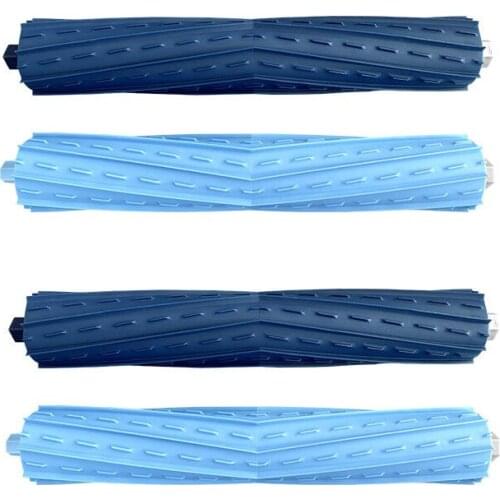 2 Sets for ECOVACS T9 AIVI Accessory Rubber Roller Main Brush for Deebot T9 AIVI Robot Vacuum Cleaning Replacement