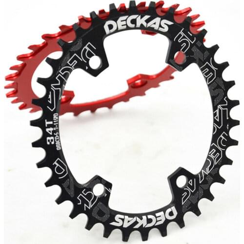 DECKAS MTB Chainring 96BCD-S Narrow Wide Chain Ring 32-38T Road Bicycle Round/Oval Chainwheel Fit SHIMANO XT,SLX