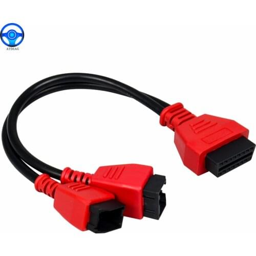 For Chrysler programming cable 12+8 connector for Autel DS808 Maxisys 906 908 PRO ELITE Autel for chrysler 12+8 adapter