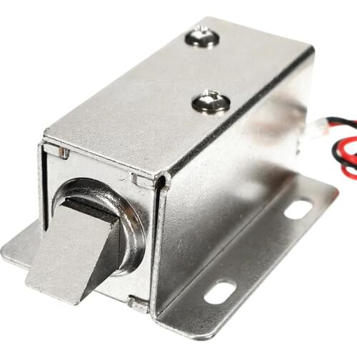 Including freight 12V DC 1.1A Electric Lock Assembly Solenoid Cabinet Drawer Door Lock Low-Power Smal Automatic