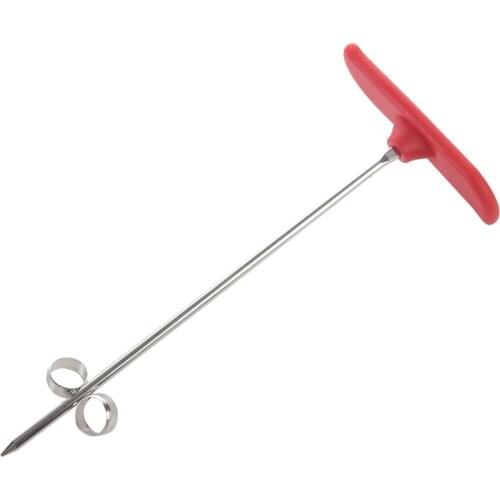 Hot Sale New Creative Vegetable Fruit Spiral Twist Knife Stainless Steel Manual Spiral Carving Cutter Kitchen Tray Decoration Ve