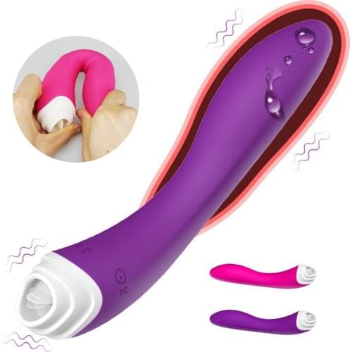 Licking Vibrator Clitoris Stimulator 9 Speeds Tongue Vibrating Female Vibrator Blowjob Orgasm Masturbator Sex Toys for Women