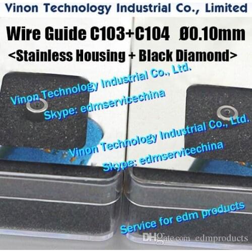 Ø0.10mm Wire Guide Set C103+C104 (Stainless Housing+Black Diamond type) 431.022+431.027, 100431022, 100431027, 443.346,104433460