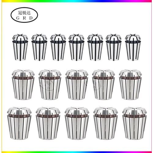 ER8 ER11 ER16 ER20 ER25 ER32 ER Precision spring collet chuck for CNC milling tool holder Engraving machine spindle motor ER11-6