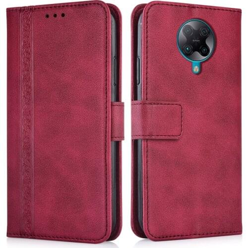 Luxury Flip Wallet Leather Case for Xiaomi Redmi K30 Pro Zoom Magnetic Book Protect phone back Cover