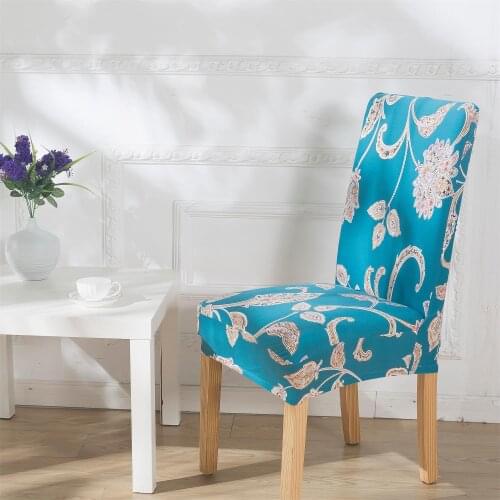 Four Seasons Simple Antifouling Home Seat Cover Hotel Chair Cover Siamese Elastic Chair Cover