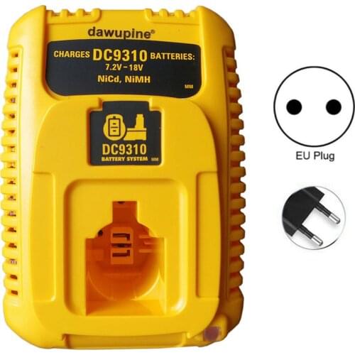 DC9310 Ni-cd Ni-hm Battery Charger For Dewalt 7.2V 9.6V 12V 14.4V 18V Series DC9071 DC9096 Electric Drill Screwdriver DE9310