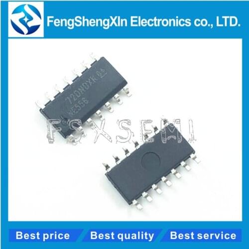 100pcs/lot NE556 NE556DR NE556DT SOP14 DUAL PRECISION TIMERS IC