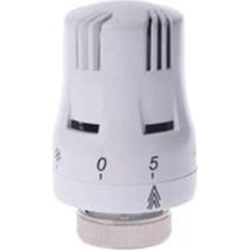 2pcs Thermostat Valve Temperature Valve Adjustable Heater Control Head Thermostatic Heating System Supplies